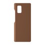 כיסוי פלסטיק קשיח ל- Samsung Galaxy A71 5G בצבע - חום - קייס מובייל