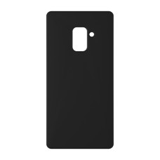 כיסוי פלסטיק קשיח ל- Samsung Galaxy A8 (2018) בצבע - שחור - קייס מובייל