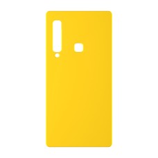 כיסוי פלסטיק קשיח ל- Samsung Galaxy A9 (2018) בצבע - צהוב - קייס מובייל
