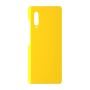 כיסוי פלסטיק קשיח ל- Samsung Galaxy A90 5G בצבע - צהוב - קייס מובייל