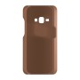 כיסוי פלסטיק קשיח ל- Samsung Galaxy J1 (2016) בצבע - חום - קייס מובייל