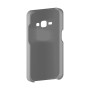 כיסוי פלסטיק קשיח ל- Samsung Galaxy J1 (2016) בצבע - אפור - קייס מובייל