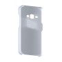 כיסוי פלסטיק קשיח ל- Samsung Galaxy J1 (2016) בצבע - כסף - קייס מובייל
