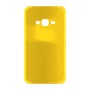 כיסוי פלסטיק קשיח ל- Samsung Galaxy J1 (2016) בצבע - צהוב - קייס מובייל