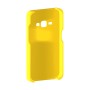כיסוי פלסטיק קשיח ל- Samsung Galaxy J1 (2016) בצבע - צהוב - קייס מובייל