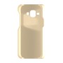 כיסוי פלסטיק קשיח ל- Samsung Galaxy J1 בצבע - בז' - קייס מובייל