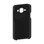 כיסוי פלסטיק קשיח ל- Samsung Galaxy J1 בצבע - שחור - קייס מובייל