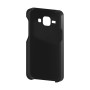 כיסוי פלסטיק קשיח ל- Samsung Galaxy J1 בצבע - שחור - קייס מובייל