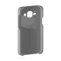 כיסוי פלסטיק קשיח ל- Samsung Galaxy J1 בצבע - אפור - קייס מובייל