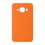 כיסוי פלסטיק קשיח ל- Samsung Galaxy J1 בצבע - כתום - קייס מובייל