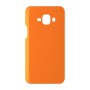 כיסוי פלסטיק קשיח ל- Samsung Galaxy J1 בצבע - כתום - קייס מובייל