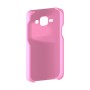 כיסוי פלסטיק קשיח ל- Samsung Galaxy J1 בצבע - ורוד - קייס מובייל