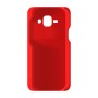 כיסוי פלסטיק קשיח ל- Samsung Galaxy J1 בצבע - אדום - קייס מובייל