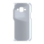 כיסוי פלסטיק קשיח ל- Samsung Galaxy J1 בצבע - כסף - קייס מובייל