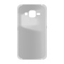 כיסוי פלסטיק קשיח ל- Samsung Galaxy J1 בצבע - לבן - קייס מובייל