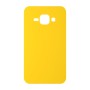 כיסוי פלסטיק קשיח ל- Samsung Galaxy J1 בצבע - צהוב - קייס מובייל