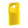 כיסוי פלסטיק קשיח ל- Samsung Galaxy J1 בצבע - צהוב - קייס מובייל