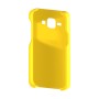 כיסוי פלסטיק קשיח ל- Samsung Galaxy J1 בצבע - צהוב - קייס מובייל