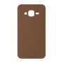 כיסוי פלסטיק קשיח ל- Samsung Galaxy J2 בצבע - חום - קייס מובייל