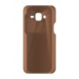 כיסוי פלסטיק קשיח ל- Samsung Galaxy J2 בצבע - חום - קייס מובייל
