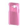 כיסוי פלסטיק קשיח ל- Samsung Galaxy J2 בצבע - ורוד - קייס מובייל