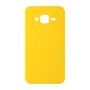 כיסוי פלסטיק קשיח ל- Samsung Galaxy J2 בצבע - צהוב - קייס מובייל