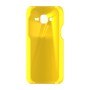 כיסוי פלסטיק קשיח ל- Samsung Galaxy J2 בצבע - צהוב - קייס מובייל
