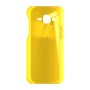 כיסוי פלסטיק קשיח ל- Samsung Galaxy J2 בצבע - צהוב - קייס מובייל