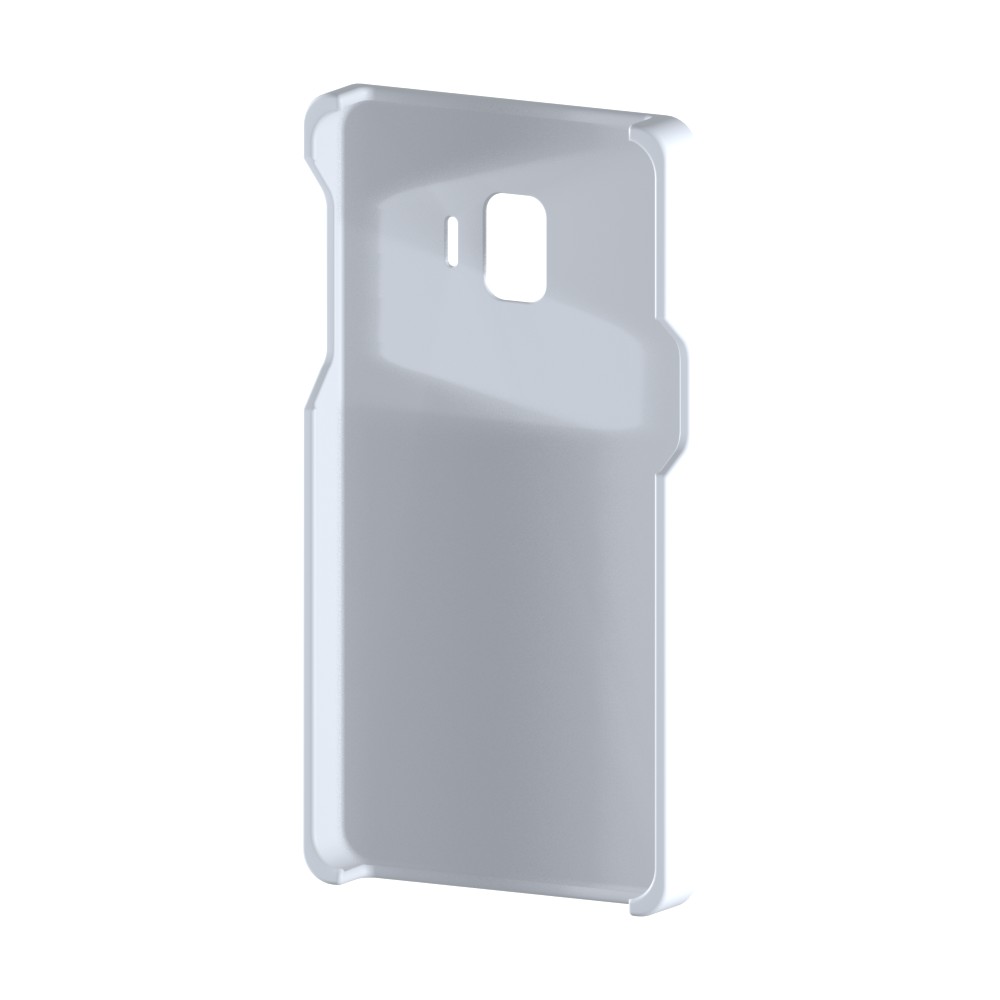 כיסוי פלסטיק קשיח ל- Samsung Galaxy J2 Core בצבע - כסף - קייס מובייל