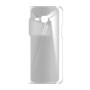 כיסוי פלסטיק קשיח ל- Samsung Galaxy J3 (2016) בצבע - לבן - קייס מובייל
