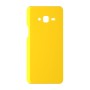 כיסוי פלסטיק קשיח ל- Samsung Galaxy J3 (2016) בצבע - צהוב - קייס מובייל