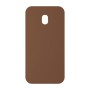 כיסוי פלסטיק קשיח ל- Samsung Galaxy J3 (2017) בצבע - חום - קייס מובייל