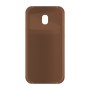 כיסוי פלסטיק קשיח ל- Samsung Galaxy J3 (2017) בצבע - חום - קייס מובייל
