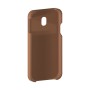 כיסוי פלסטיק קשיח ל- Samsung Galaxy J3 (2017) בצבע - חום - קייס מובייל