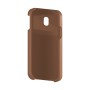 כיסוי פלסטיק קשיח ל- Samsung Galaxy J3 (2017) בצבע - חום - קייס מובייל