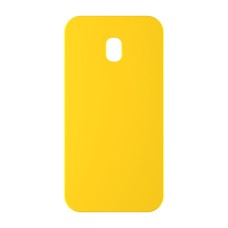 כיסוי פלסטיק קשיח ל- Samsung Galaxy J3 (2017) בצבע - צהוב - קייס מובייל
