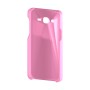 כיסוי פלסטיק קשיח ל- Samsung Galaxy J5 בצבע - ורוד - קייס מובייל