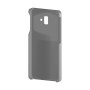 כיסוי פלסטיק קשיח ל- Samsung Galaxy J6+ בצבע - אפור - קייס מובייל