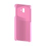 כיסוי פלסטיק קשיח ל- Samsung Galaxy J6+ בצבע - ורוד - קייס מובייל
