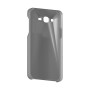 כיסוי פלסטיק קשיח ל- Samsung Galaxy J7 בצבע - אפור - קייס מובייל