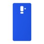 כיסוי פלסטיק קשיח ל- Samsung Galaxy J8 בצבע - כחול - קייס מובייל