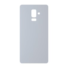 כיסוי פלסטיק קשיח ל- Samsung Galaxy J8 בצבע - כסף - קייס מובייל