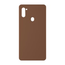 כיסוי פלסטיק קשיח ל- Samsung Galaxy M11 בצבע - חום - קייס מובייל