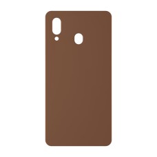 כיסוי פלסטיק קשיח ל- Samsung Galaxy M20 בצבע - חום - קייס מובייל