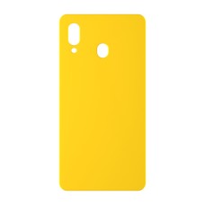 כיסוי פלסטיק קשיח ל- Samsung Galaxy M20 בצבע - צהוב - קייס מובייל