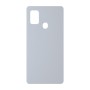 כיסוי פלסטיק קשיח ל- Samsung Galaxy M21 בצבע - כסף - קייס מובייל