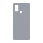 כיסוי פלסטיק קשיח ל- Samsung Galaxy M21 בצבע - כסף - קייס מובייל
