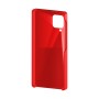 כיסוי פלסטיק קשיח ל- Samsung Galaxy M32 בצבע - אדום - קייס מובייל
