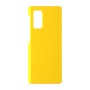 כיסוי פלסטיק קשיח ל- Samsung Galaxy M52 5G בצבע - צהוב - קייס מובייל