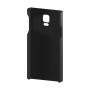 כיסוי פלסטיק קשיח ל- Samsung Galaxy Note 4 בצבע - שחור - קייס מובייל
